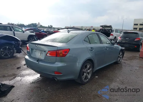 2009 Lexus Is 250 from USA, damaged, VIN JTHBK262X92085422